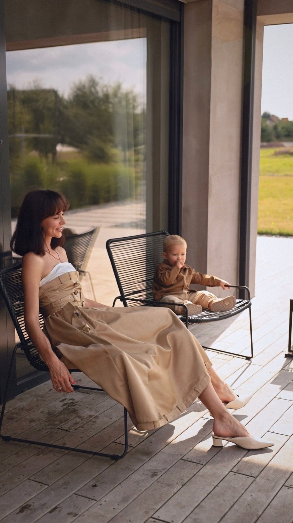 The Trench Set — Mum & Boy