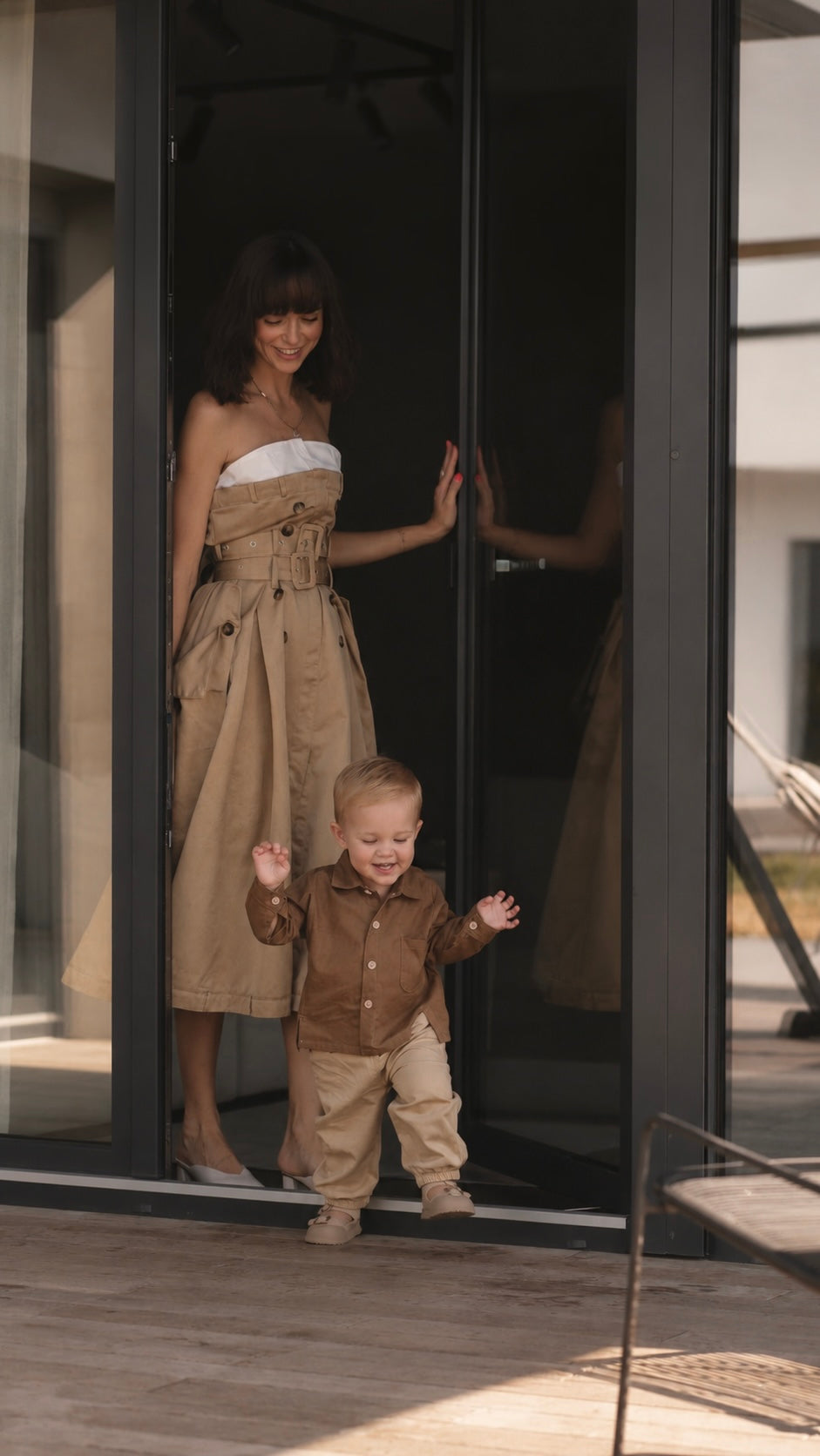 The Trench Set — Mum & Boy